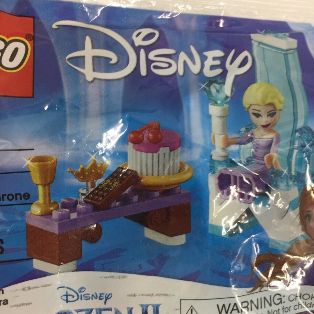Lego 30553 Disney Frozen 2 Elsa's Winter Throne New in Sealed Polybag 42 pcs